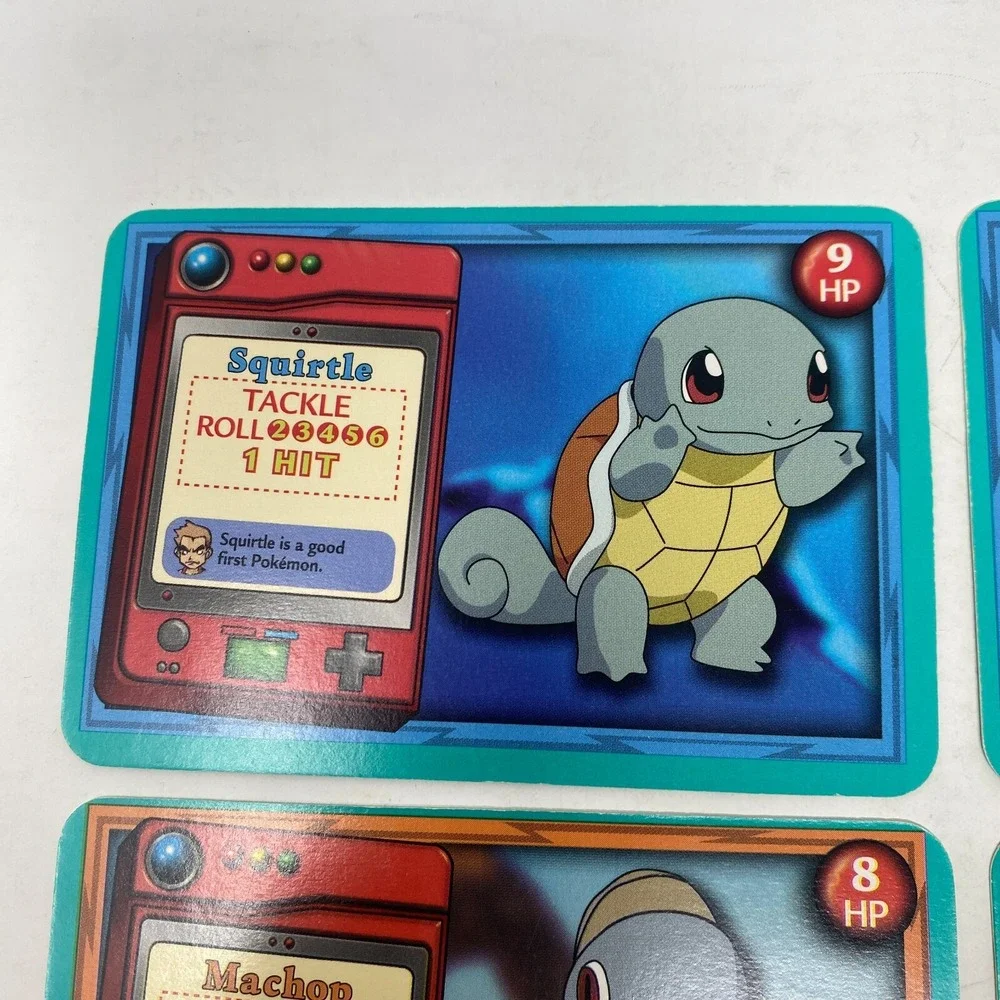 5‎ 1999 Pokemon Trading Cards: Nintendo Creatures Adventure Game Squirtle Machop